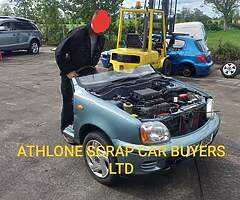 All unwanted scrap cars wanted... read add
