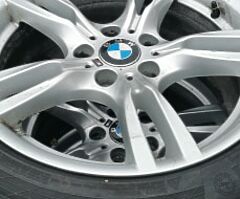 BMW alloy wheels with good tyres for sale - Image 3/10