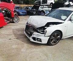2015 AUDI A4 S-LINE Avant for dismantling