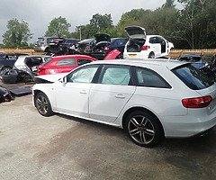 2015 AUDI A4 S-LINE Avant for dismantling