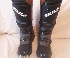 Wulf moto x boots eu size 39 never worn - Image 4/7