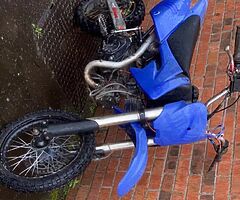 125cc big frame pitbike forsale