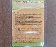 Brand New Car OBD II Diagnostics Code Reader