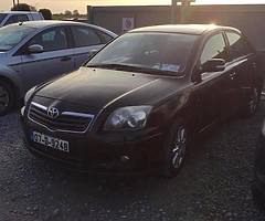2007 2.0 diesel Toyota avensis