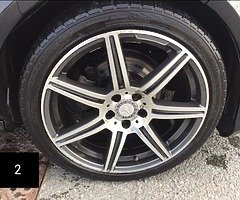 19” MERCEDES AMG ALLOYS - Image 3/5