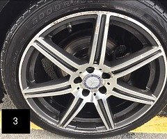 19” MERCEDES AMG ALLOYS - Image 4/5