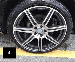 19” MERCEDES AMG ALLOYS - Image 5/5