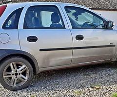 Opel corsa 2003 still nct,water pump is broken! Engine perfect,93000miles