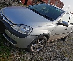 Opel corsa 2003 still nct,water pump is broken! Engine perfect,93000miles