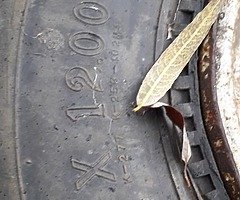 Two kenda dirt dog tyres