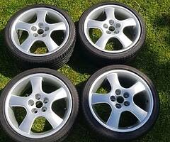 5x100 Polaris O.Z racing wheels