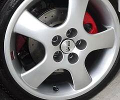 5x100 Polaris O.Z racing wheels