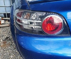2 Rx8 for breaking 1 blue and 1 black no engine or gearbox ,cat sold