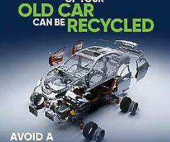 Are you needing to recycle a car or van?