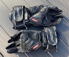 RST TRACTECH EVO WATERPROOF LEATHER MOTORCYCLE GLOVES - Image 4/4