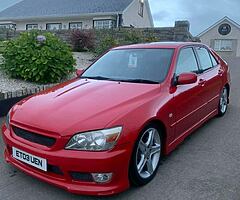 2003 LEXUS IS200 GENUINE FACTORY TTE