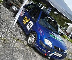 Citroen saxo vts rally car