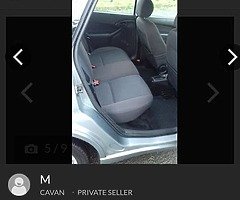 Ford focus car - Image 4/7