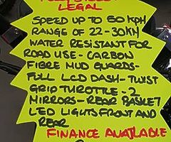 Ireland's biggest range of electeic and petrol scooters performance @ muckandfun