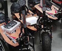 Ireland's biggest range of electeic and petrol scooters performance @ muckandfun