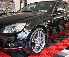 18 inch staggered amg alloy wheels