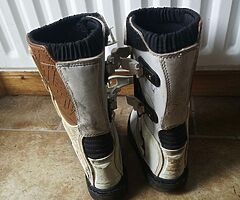 Youth motocross boots
