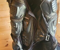 Helmet and armour