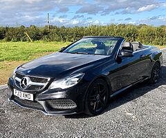 Mercedes E220 CDI AMG convertible 2013 facelift swap/px SUV