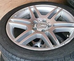 MERCEDES BENZ genuine alloy wheels for sale