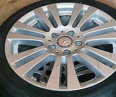 MERCEDES BENZ genuine alloy wheels for sale