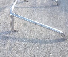 Chrome bar for back of 2006 up L200 - Image 3/3