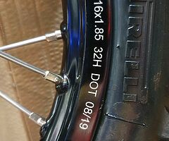 SM Pro Platinum complete wheels fit KTM/Husqvarna 85