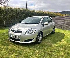 2008 toyota auris 1.4 diesel (nct 2/20) (tax 10/19)