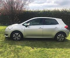 2008 toyota auris 1.4 diesel (nct 2/20) (tax 10/19)