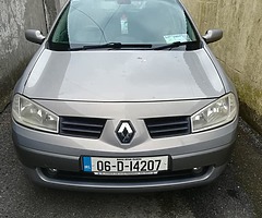 06 Renault megane 1.4 petrol