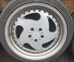 5x112 Mam mt1 alloys 225/40 R18 with very good tyres - Image 4/9