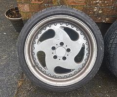 5x112 Mam mt1 alloys 225/40 R18 with very good tyres - Image 9/9