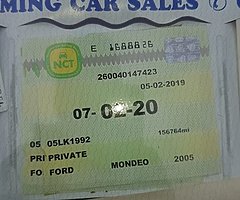 Mondeo 1.8 petrol long nct - Image 6/7