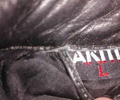 Akito leather motorcycle jacket child