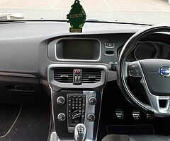 142 Volvo V40 R Design 1.6L diesel 115 BHP with winter pack inc. Cheap tax 180 per year.