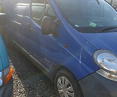 Van for breaking