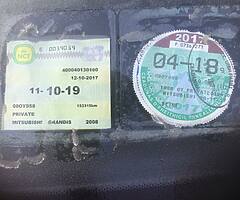 Mitsubishi Grandis 2LDiesel 7 Seater family car. - Image 7/10