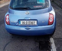 05 nissan micra sx no nct but taxs tel the 12,20 good little run about and to insure want need much - Image 5/8