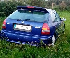 Sellin my civic 1.4 needs bit a work sunroof model hard come bt thease days - Image 9/10