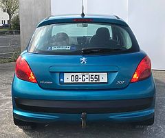 08 PEUGEOT 207 1.4 PETROL NCT 9-19 TAX 7-19 ONLY 95,000KMS - Image 5/7