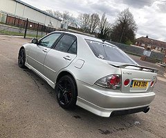 Plastic kitted Lexus Is200