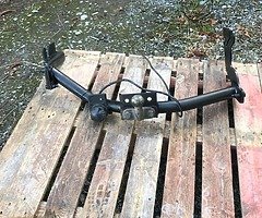 Bullbar with spot lights and tow bar for sale