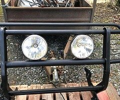 Bullbar with spot lights and tow bar for sale - Image 6/7