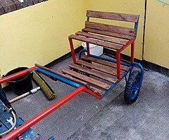 Small pony cart to do a felablla or Shetland pony no swaps pm me - Image 3/4