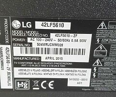 Lg 42 inch